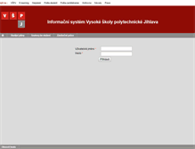 Tablet Screenshot of is.vspj.cz